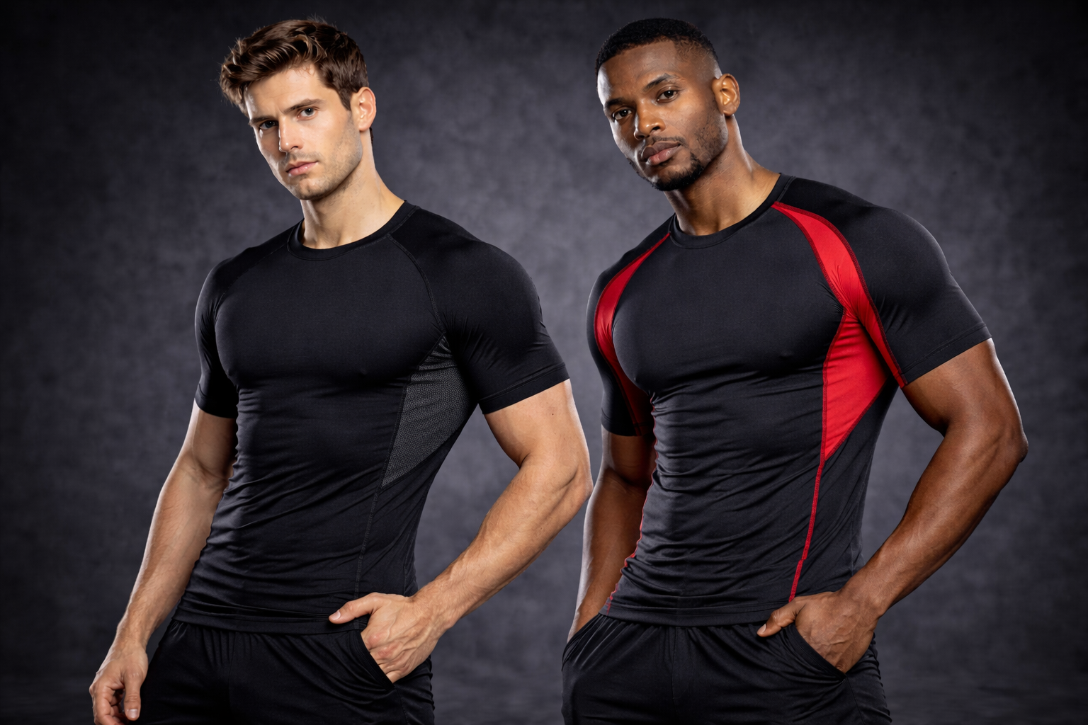 Compression shirts sleeves men