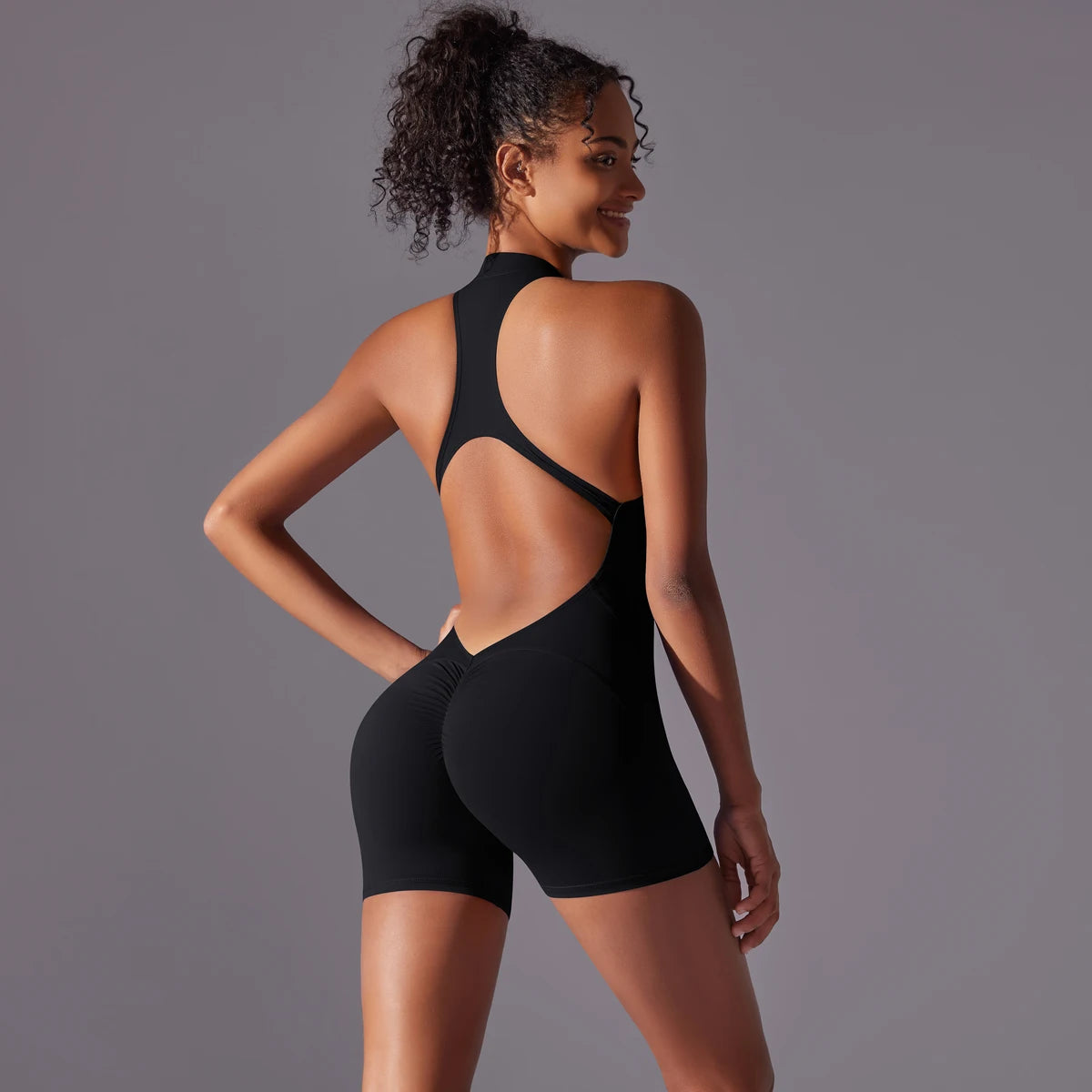 SculptFit Zip Suit-18