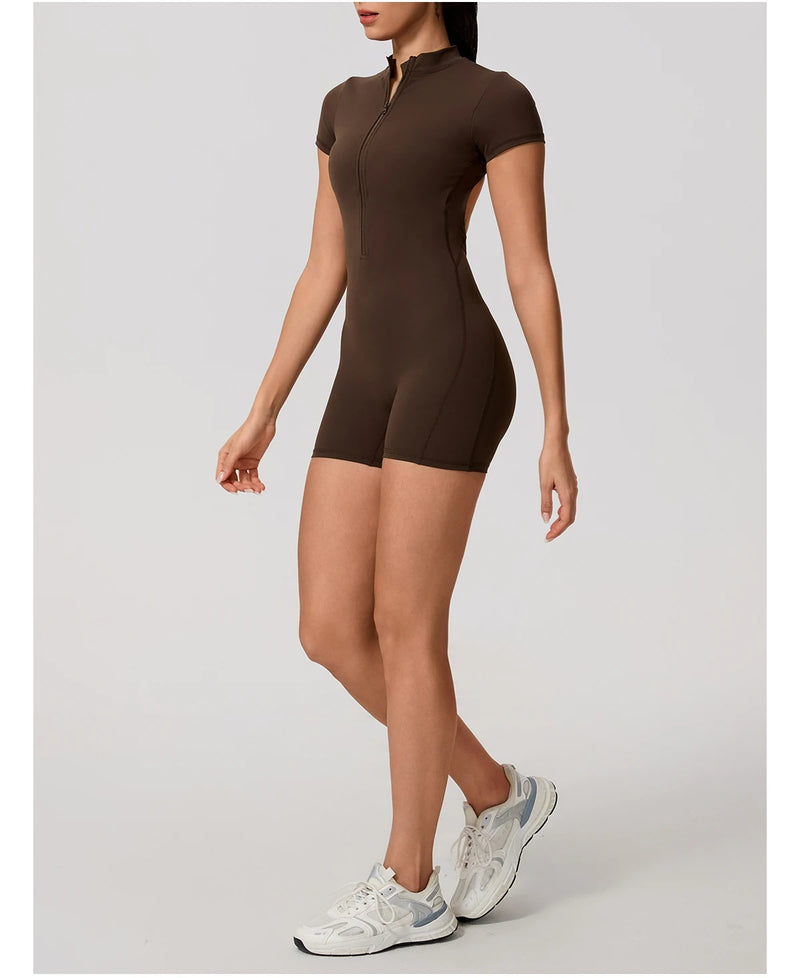 SculptFit Zip Suit-33