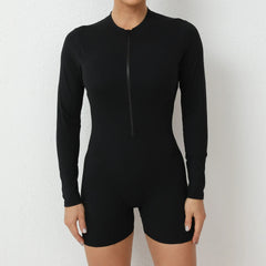 Seamless Zip Jumpsuit-13