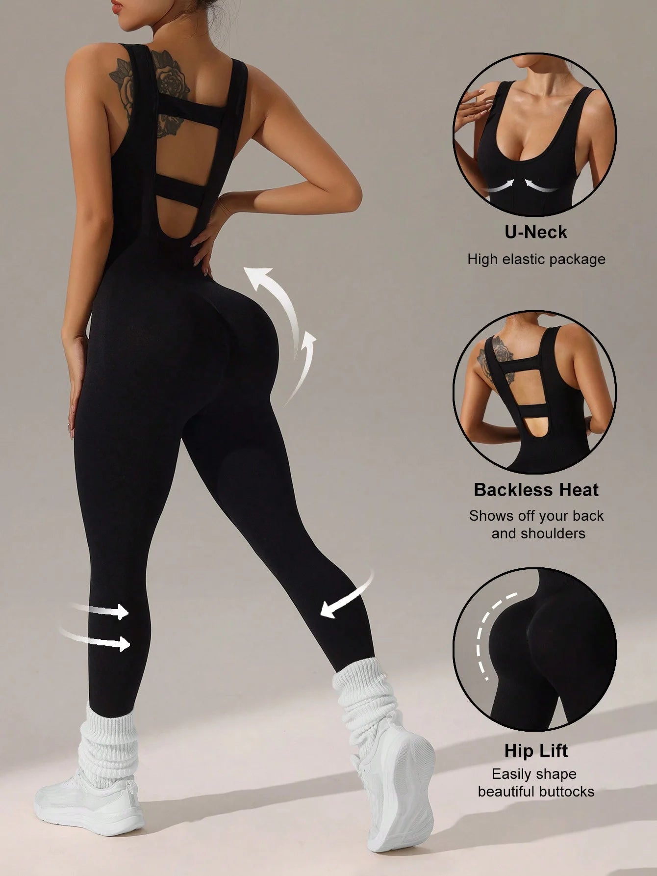 Sculpt Cut-Out Jumpsuit-16