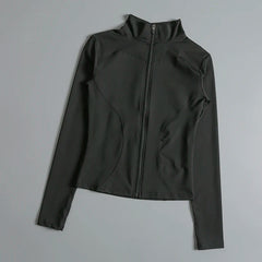 Cropped Zip Jacket-2