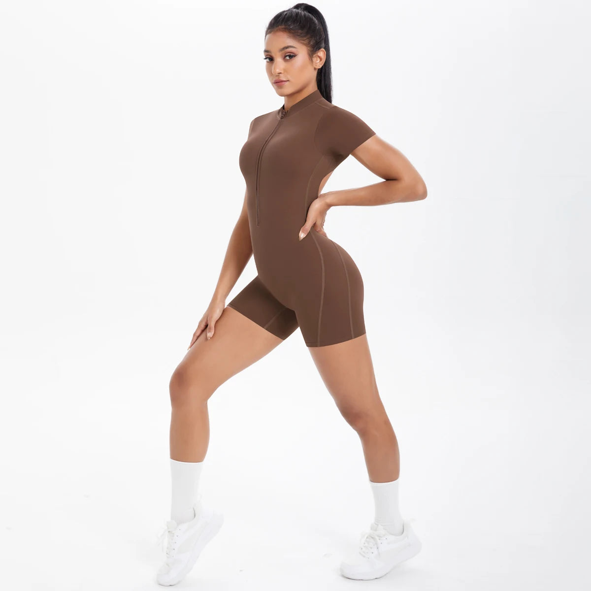 Backless Zip Jumpsuit-28