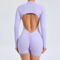 Open Back Sculpt Suit-26