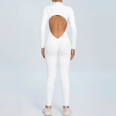 Seamless Zip Jumpsuit-57
