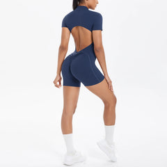 Backless Zip Jumpsuit-33