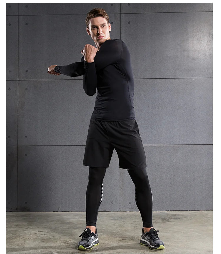 Long Sleeve Compression Tee-16