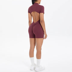 Backless Zip Jumpsuit-47