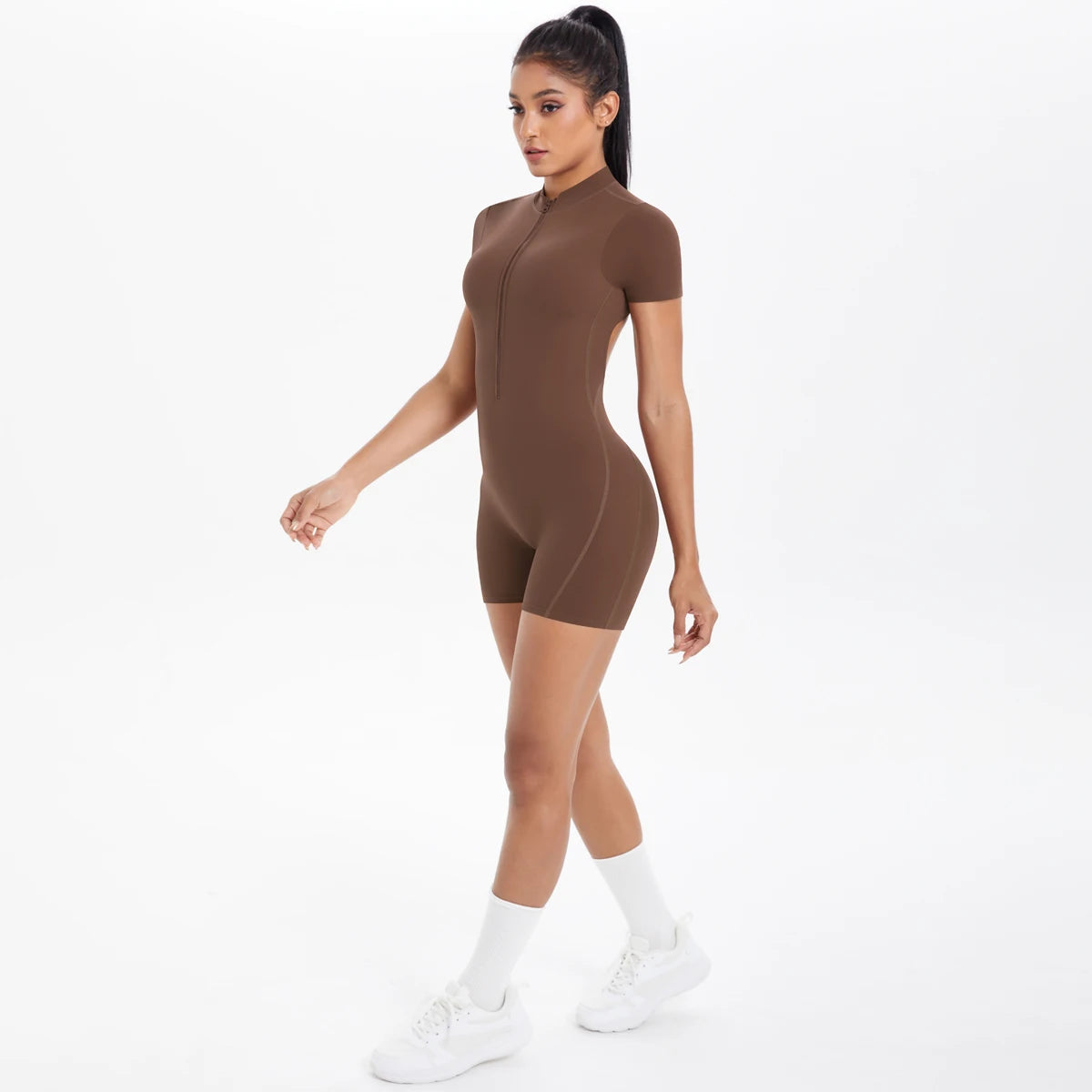 Backless Zip Jumpsuit-27