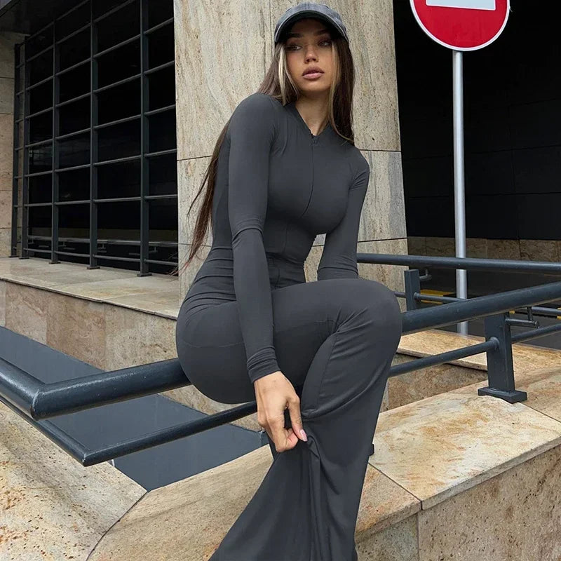 SculptFlare Performance Jumpsuit-22