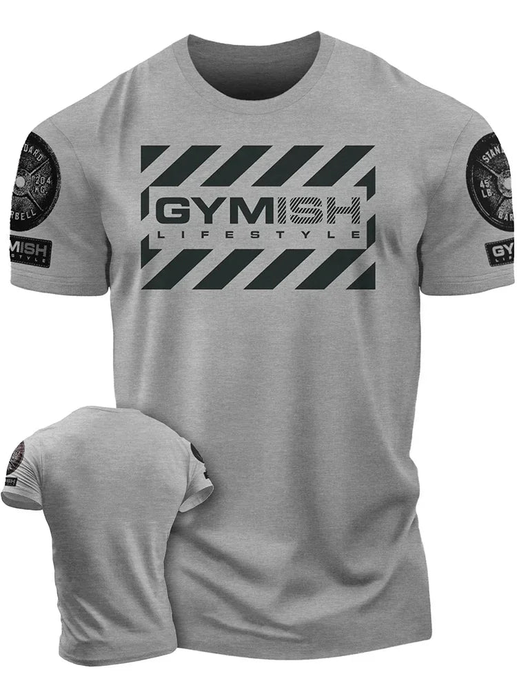 2025 Summer New Hardcore 3D Print Short Sleeve Daily Outdoor Sports Fitness Cycling Fast Dry Breathable Trend Street Men T-shirt-3