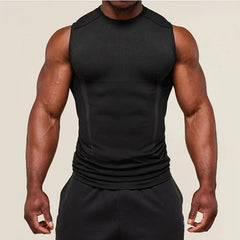 Fitness Training Sleeveless tops-5