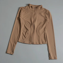 Cropped Zip Jacket-8