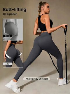High-Waist Sculpting Leggings-3