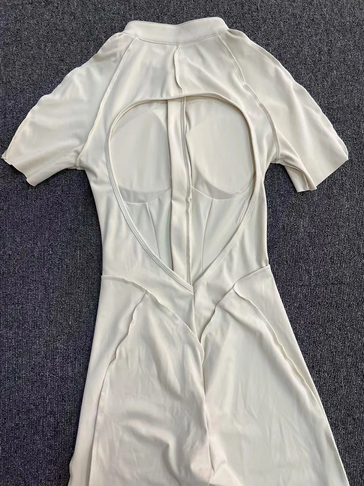 Backless Zip Jumpsuit-11