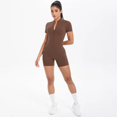 Backless Zip Jumpsuit-30