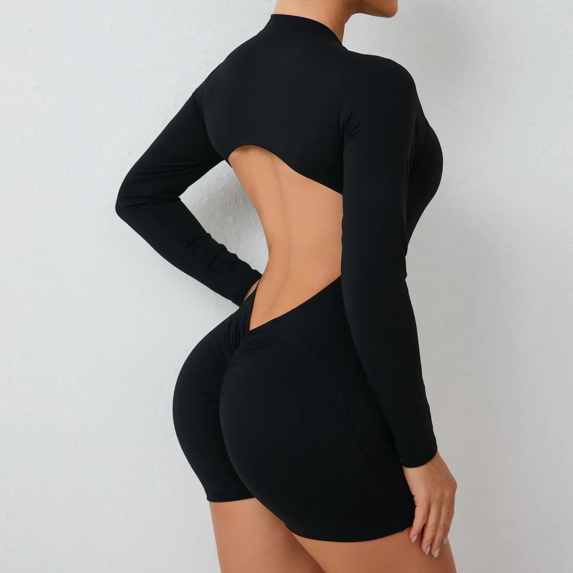 Open Back Sculpt Suit-4
