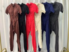 Backless Zip Jumpsuit-7