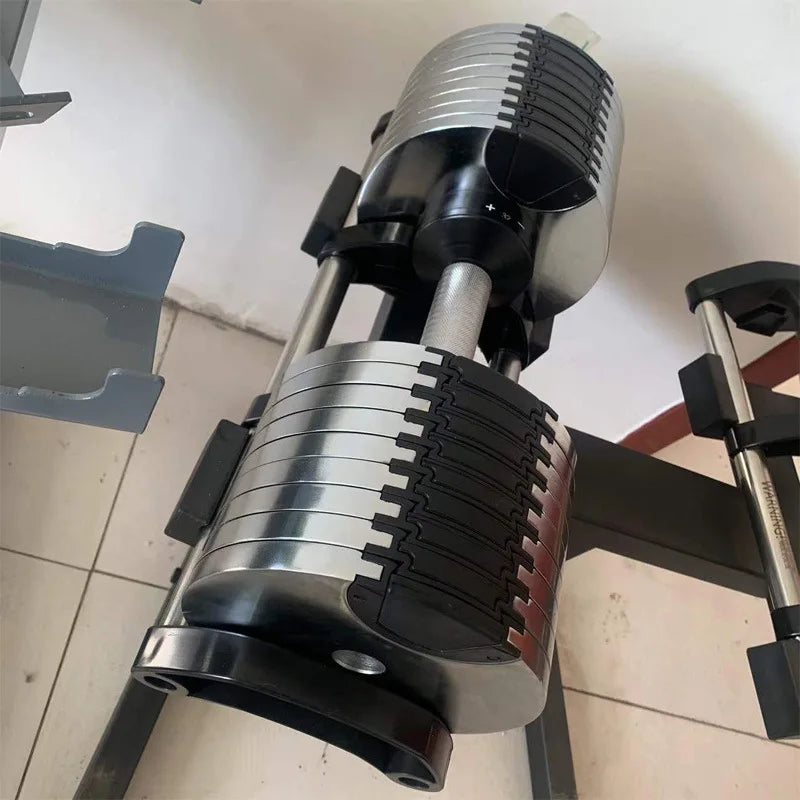 Chrome Adjustable Dumbbell-6