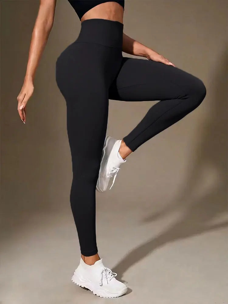 High-Waist Sculpting Leggings-9