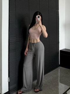 Waist Wide-Leg pants-2