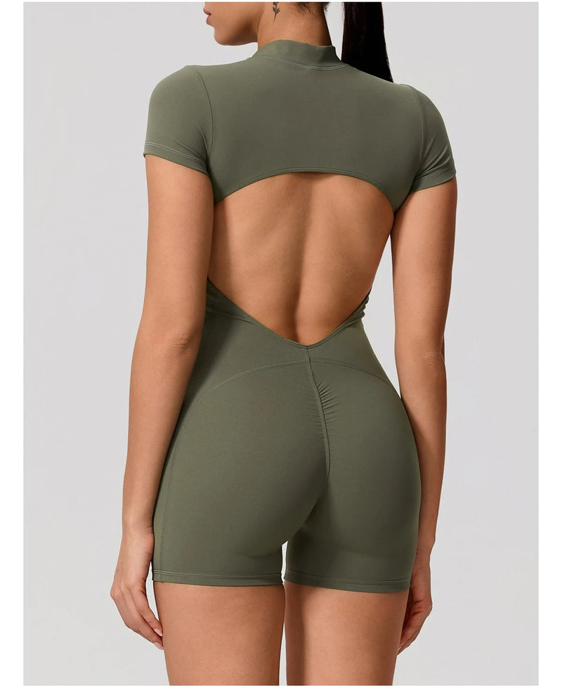 SculptFit Zip Suit-28
