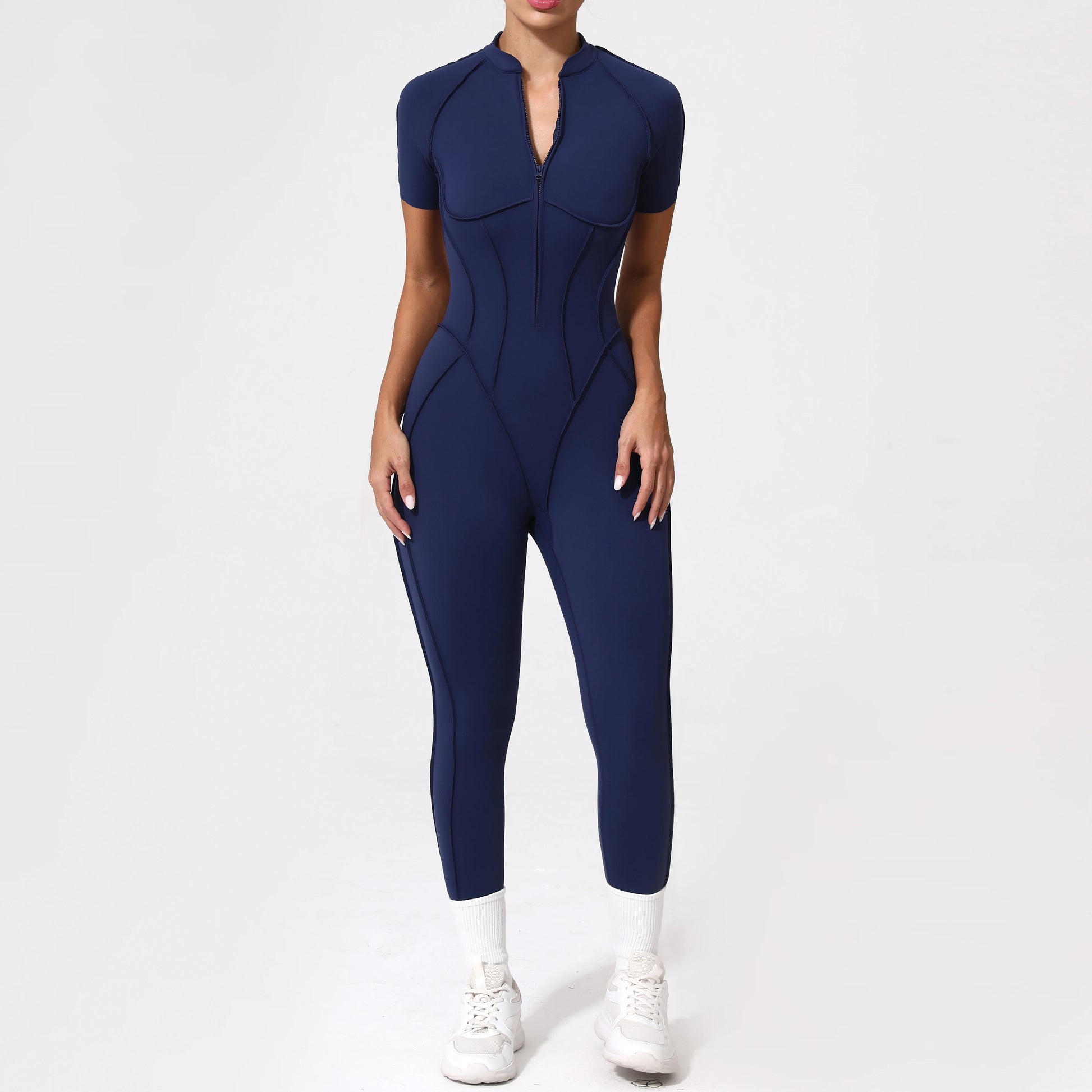 Backless Zip Jumpsuit-39