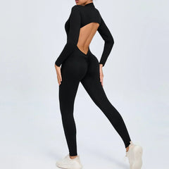 Seamless Zip Jumpsuit-68