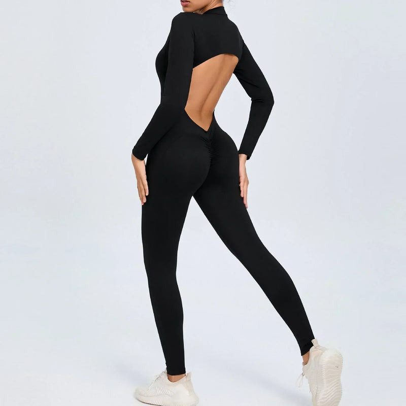 Seamless Zip Jumpsuit-68
