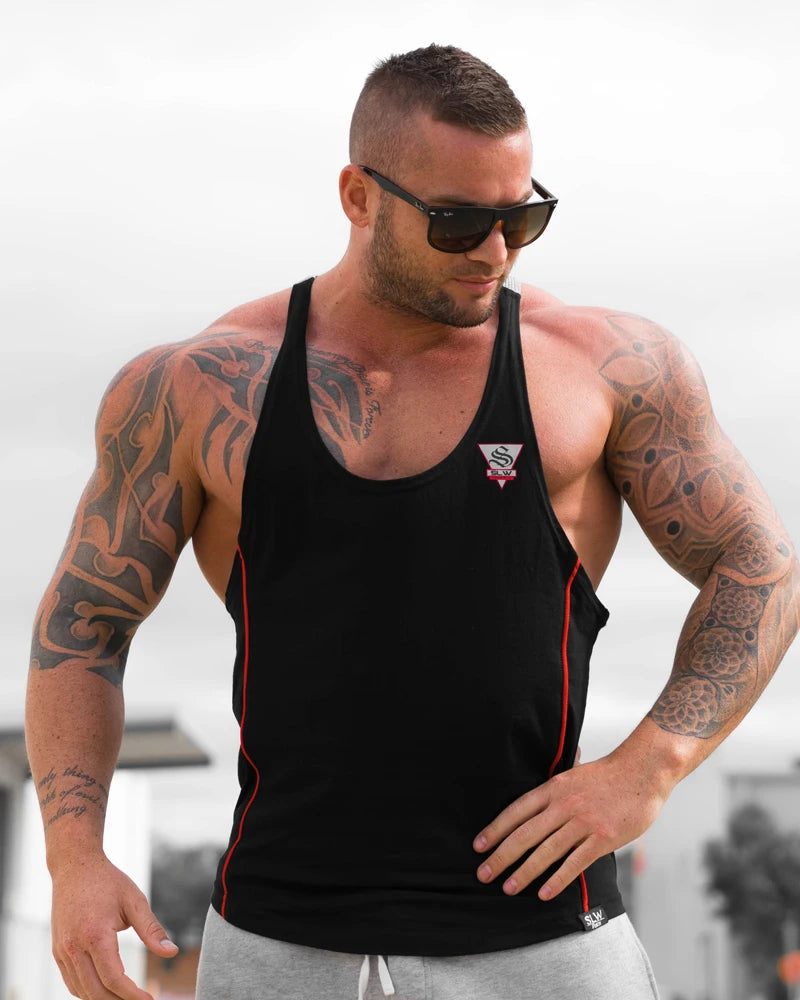 Muscle Fit Tank-20