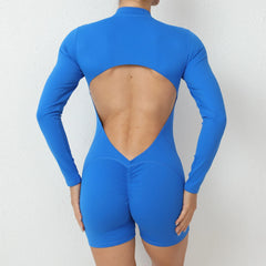 Seamless Zip Jumpsuit-36