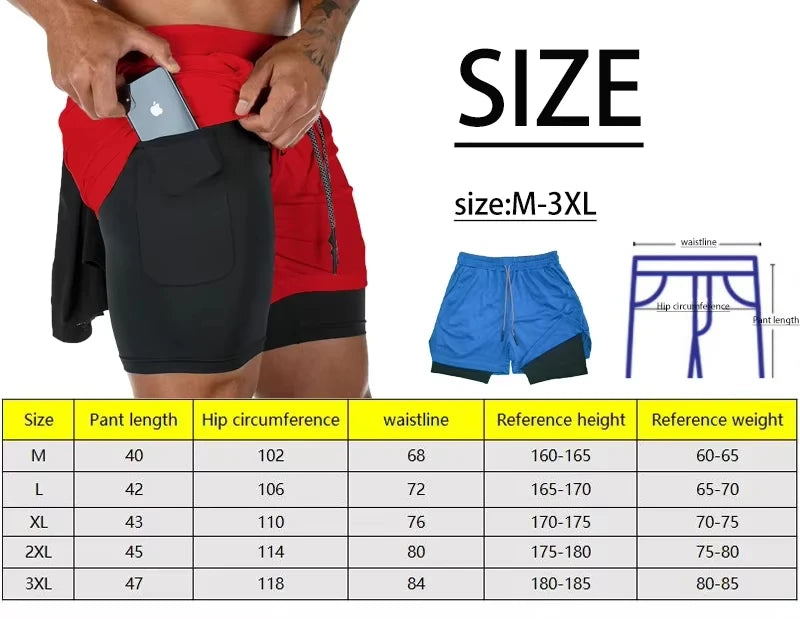 2-in-1 Trainning Shorts-2