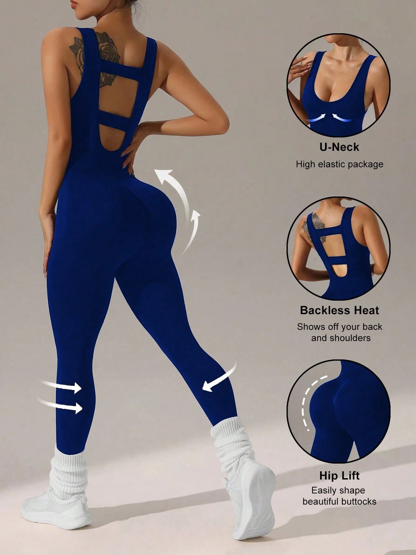 Sculpt Cut-Out Jumpsuit-1