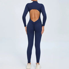 Seamless Zip Jumpsuit-62