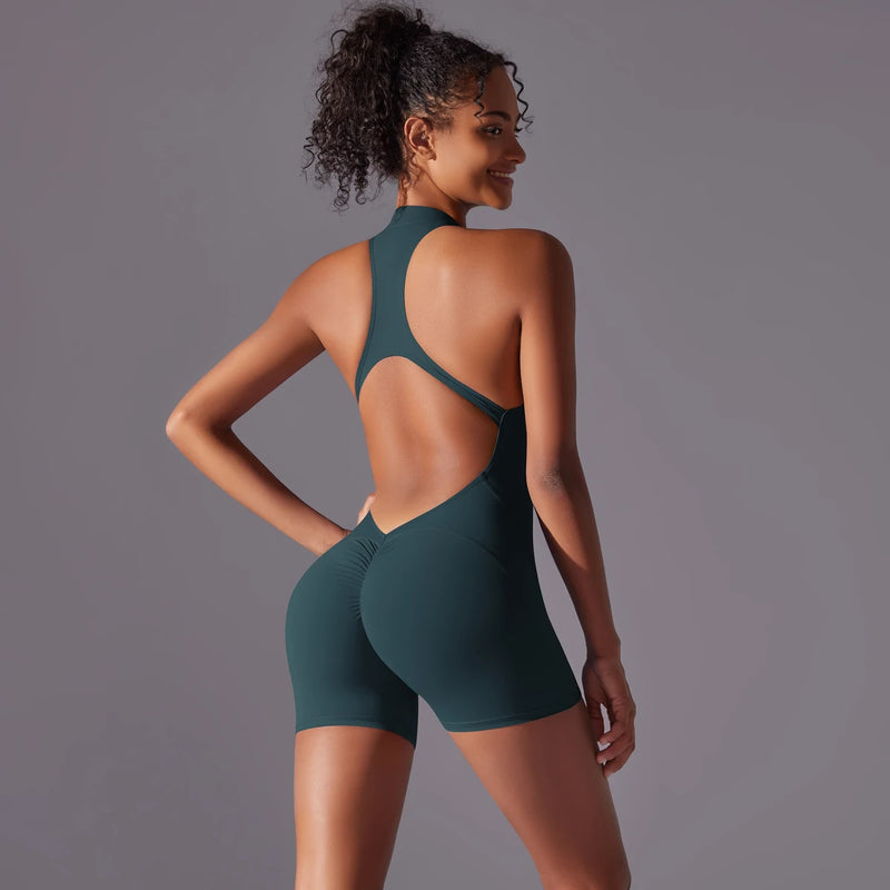 SculptFit Zip Suit-30