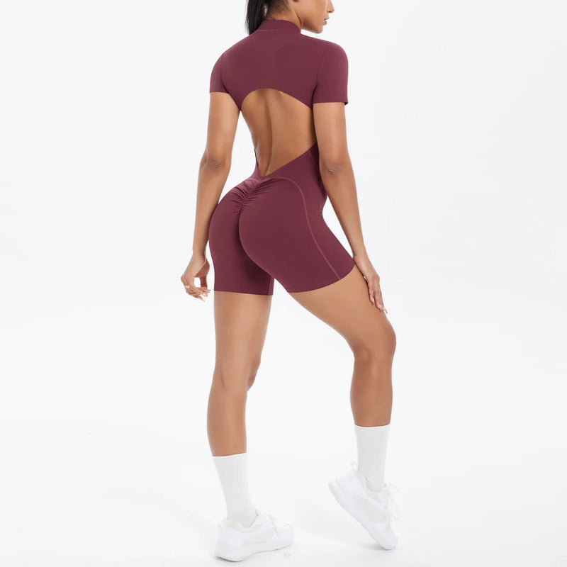 Backless Zip Jumpsuit-48