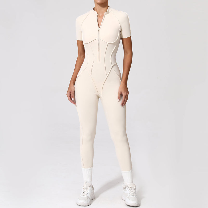 Backless Zip Jumpsuit-40