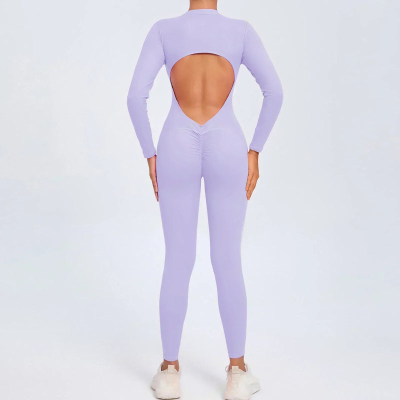 Seamless Zip Jumpsuit-65