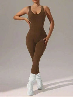 Sculpt Cut-Out Jumpsuit-5