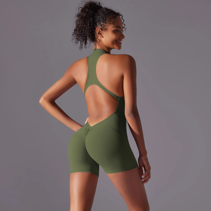 SculptFit Zip Suit-23