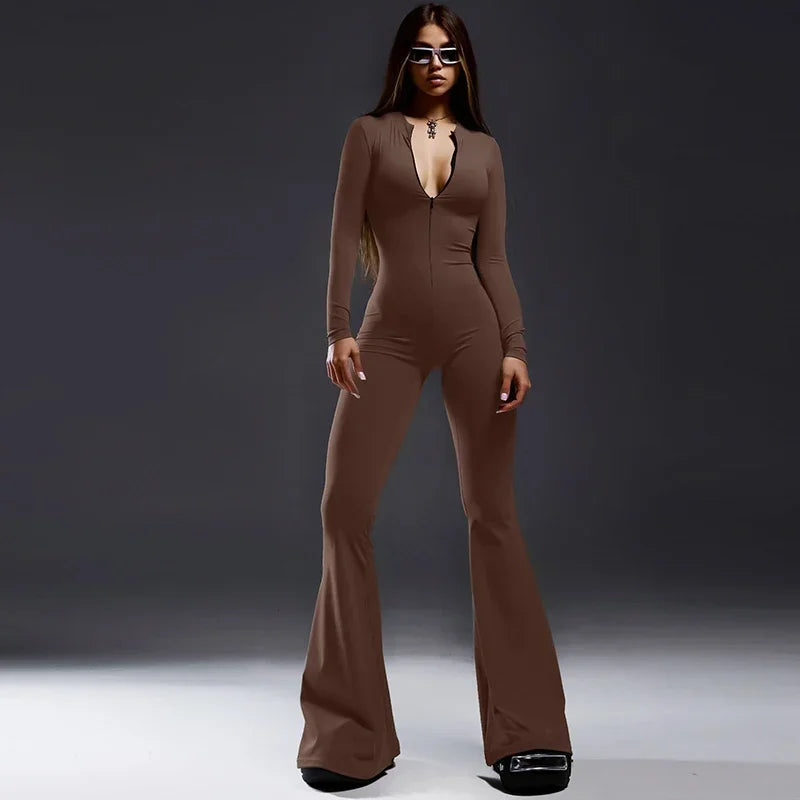 SculptFlare Performance Jumpsuit