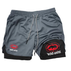 Running Shorts 2 in 1 Double-deck-4