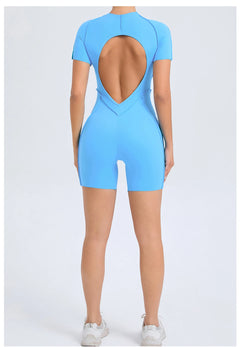 Backless Sculpt Romper-23