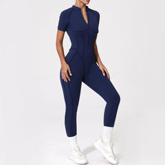 Backless Zip Jumpsuit-13