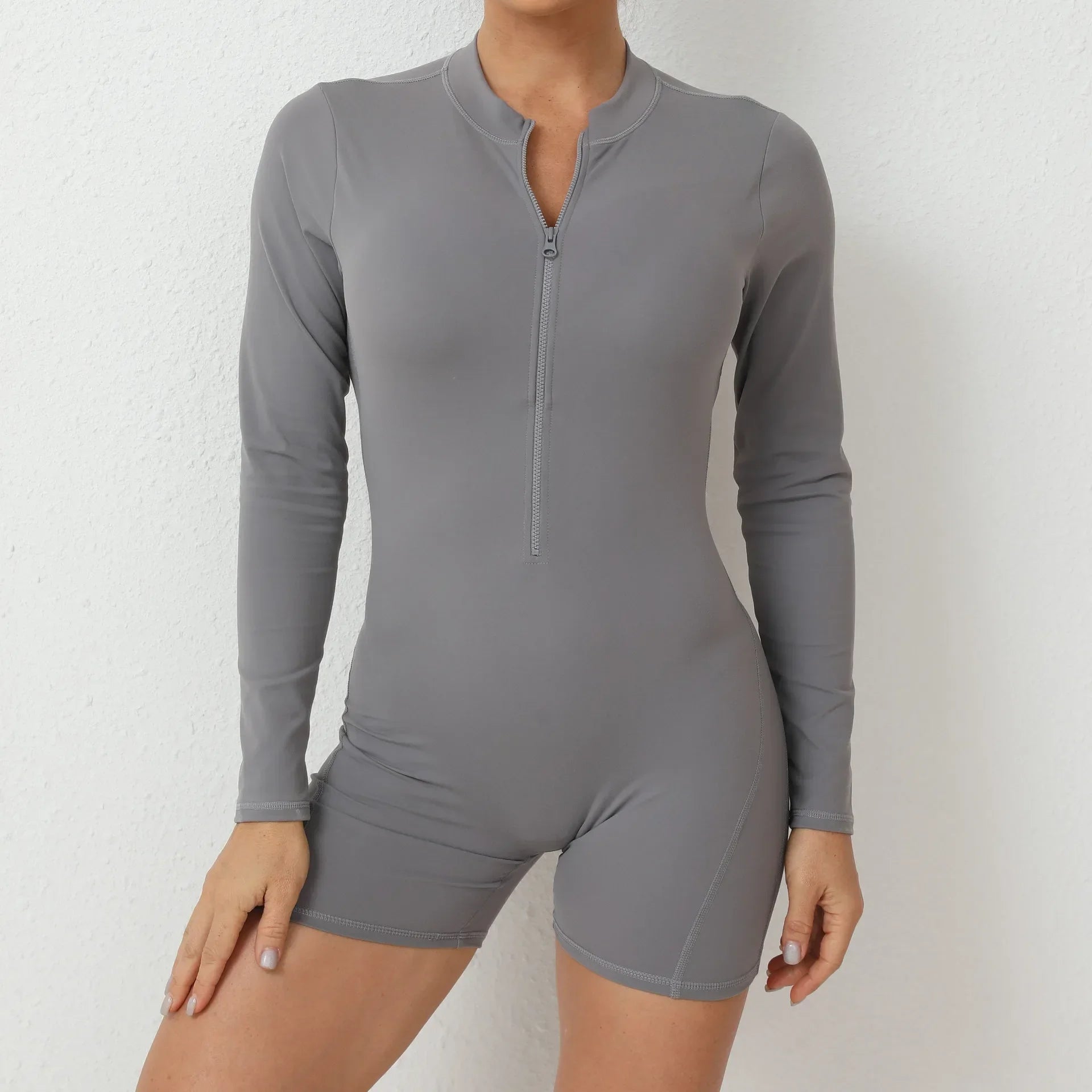 Seamless Zip Jumpsuit-39