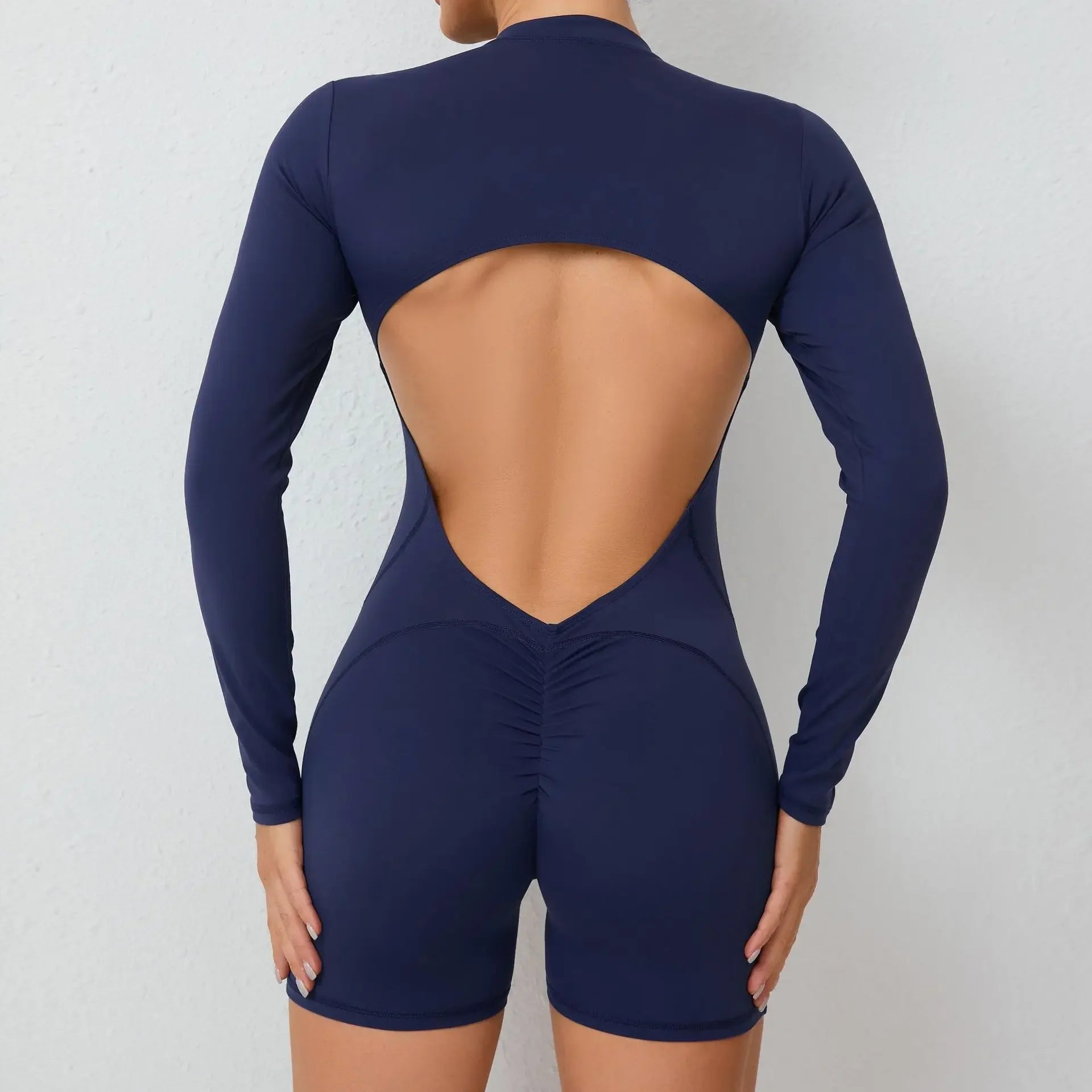 Open Back Sculpt Suit-13