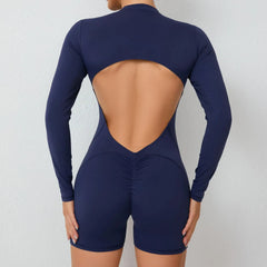 Open Back Sculpt Suit-13
