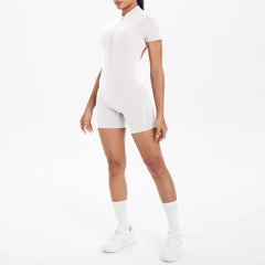 Backless Zip Jumpsuit-19
