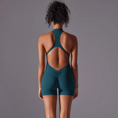 SculptFit Zip Suit-11