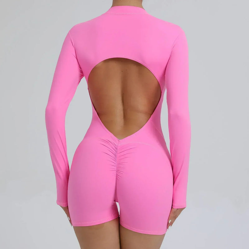 Seamless Zip Jumpsuit-60
